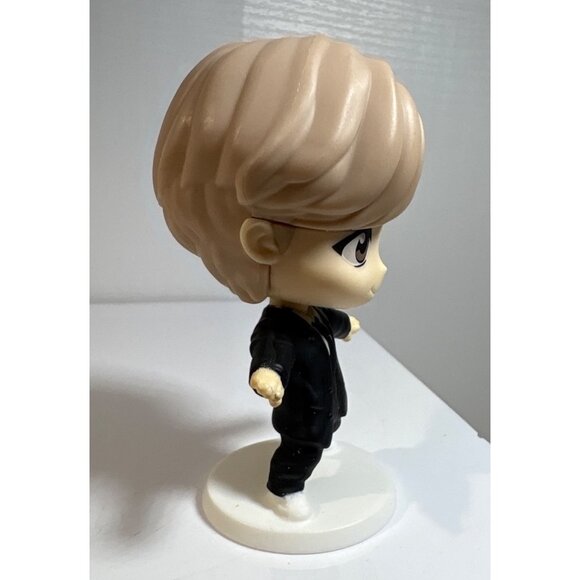 BTS Jungkook McDonalds 2025 Toy Blonde Hair Black Suit Happy Meal Toy - Picture 2 of 6